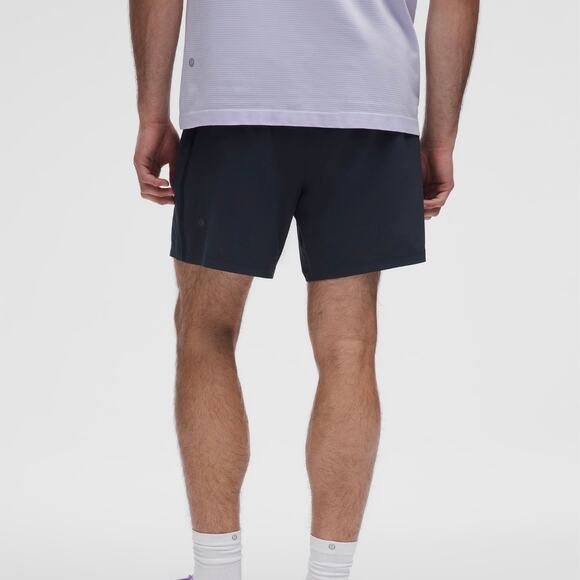 LULULEMON Pace Breaker Linerless Shorts True Navy Blue Medium M - Picture 4 of 10